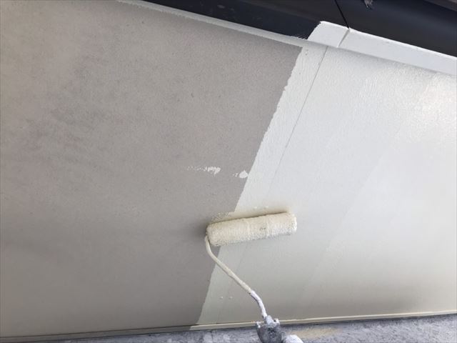 瑞浪市で外壁塗装軒天塗装