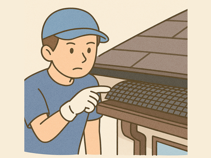 落ち葉除けネットも定期的な点検やメンテナンスが必要です