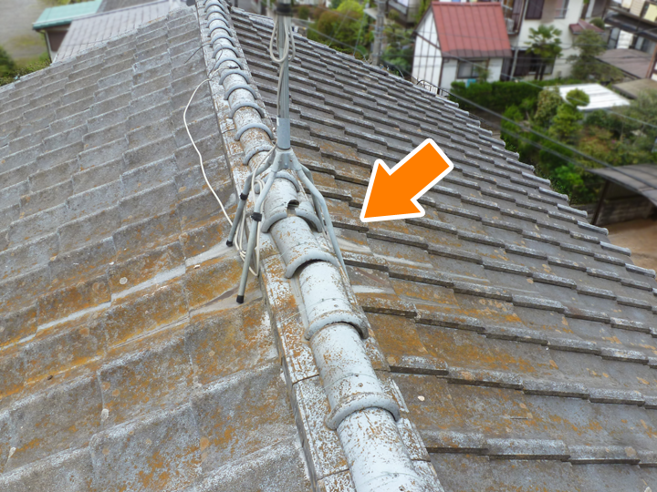 ずれた棟瓦を放置すると雨漏りに繋がる可能性があります!