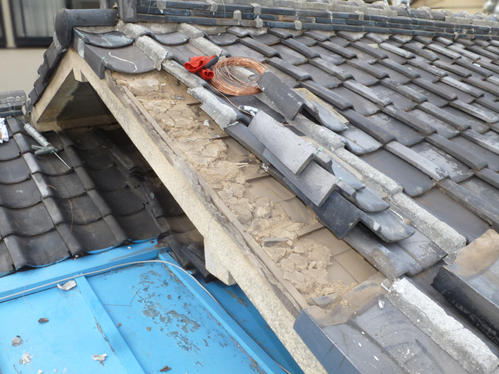 ケラバ補修Before