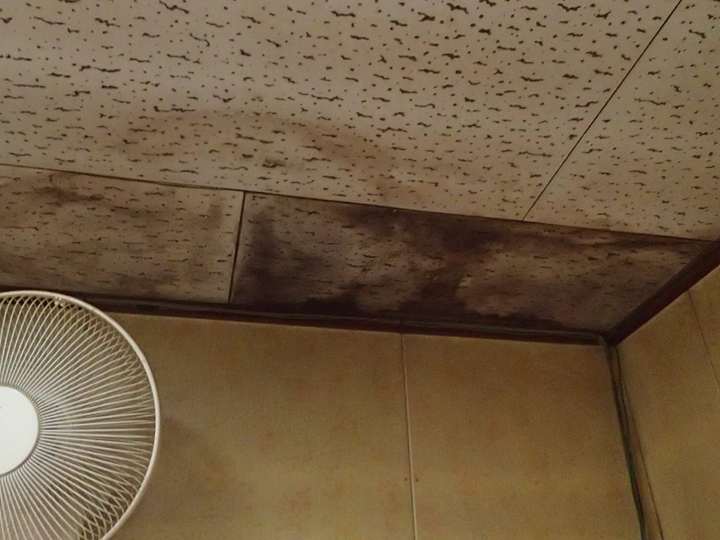 天井の雨漏りが進んだ状態