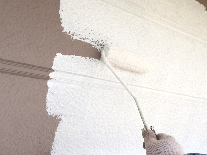 外壁塗装の様子