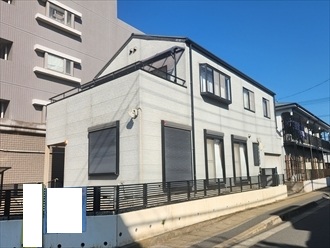 塗装が劣化したサイディング外壁