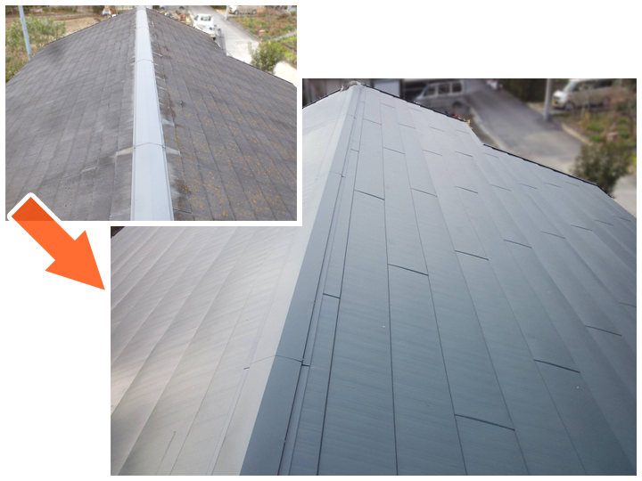 スレート屋根からガルバリウム鋼板へ｜特徴と屋根リフォームのポイントを解説