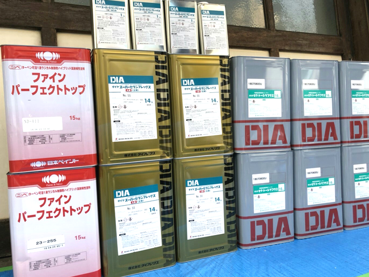 屋根塗装に使う塗料