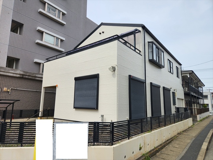 外壁塗装工事完了