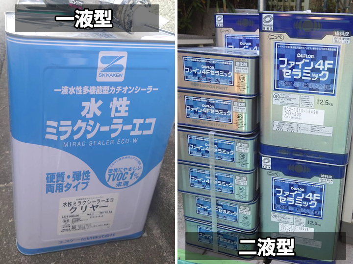 一液型と二液型の違いとは