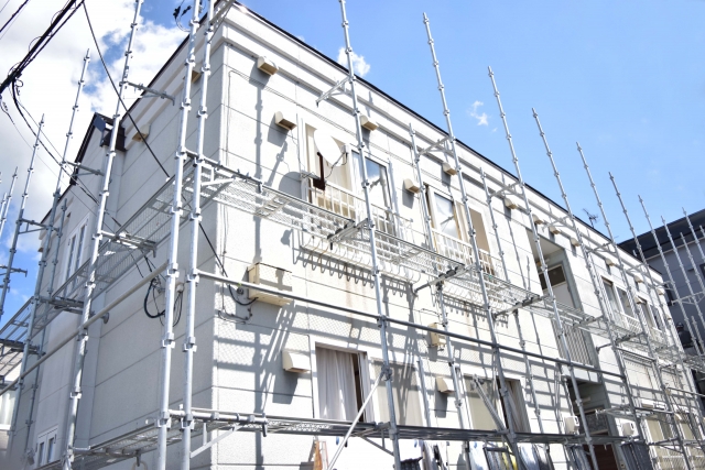 アパート塗装before