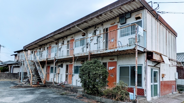 古いアパートのイメージ