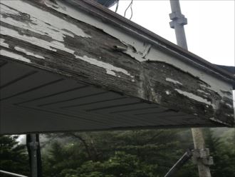富津市で木質の外壁が劣化してお困りのお客様