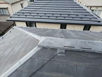 木更津市東太田 棟板金の錆