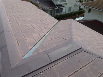 君津市 板金の色褪せ