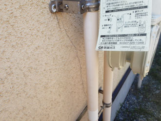 東金市東岩崎にて屋根・外壁塗装の事前調査、築20年のモルタル外壁にクラックが多数発生!