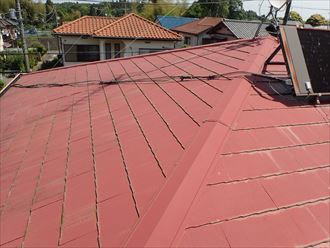 袖ケ浦市で化粧スレートの屋根を調査、塗り替えによる屋根メンテナンスのご提案