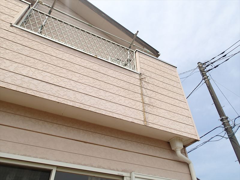 君津市中野 コーキングの剥がれ