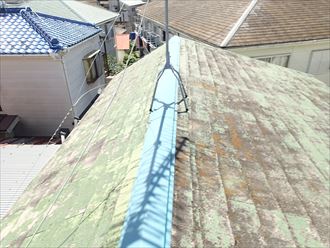 袖ケ浦市神納で化粧スレートを点検、下地の強化を合わせた屋根塗装をご提案