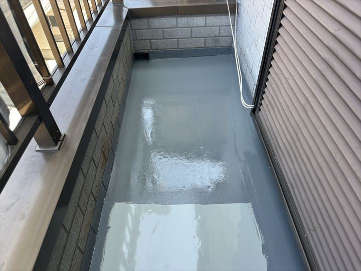 トップコート仕上げ