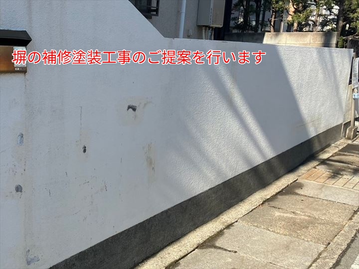 補修塗装提案の全体写真