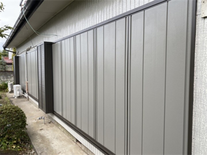閉まらない雨戸をLIXIL製品「雨戸一筋」へ交換工事したお住まい
