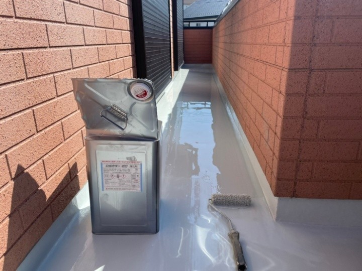 トップコートの仕上げ