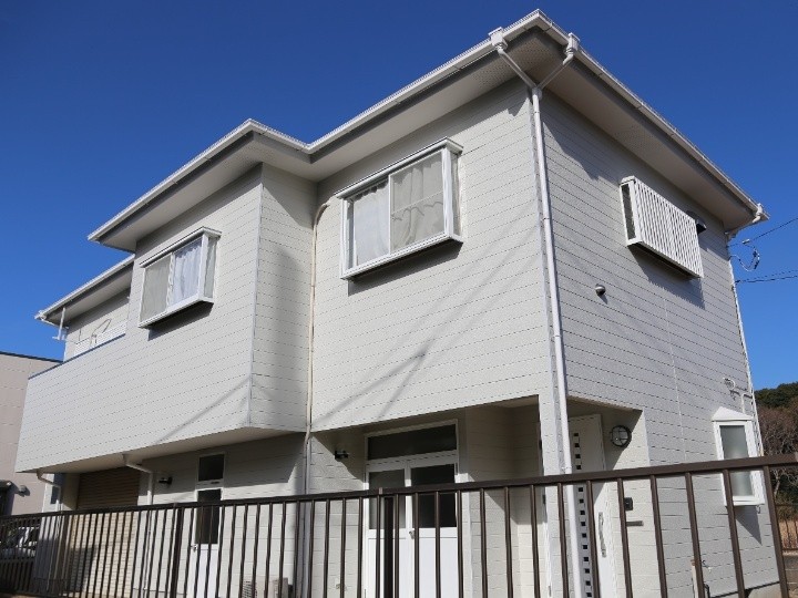 屋根外壁塗装工事後のお住まい