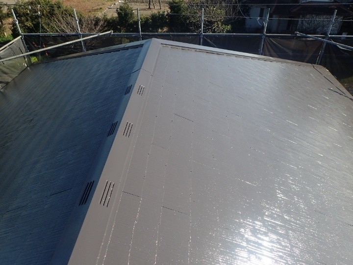 サーモアイSIでの中塗り・上塗り工程