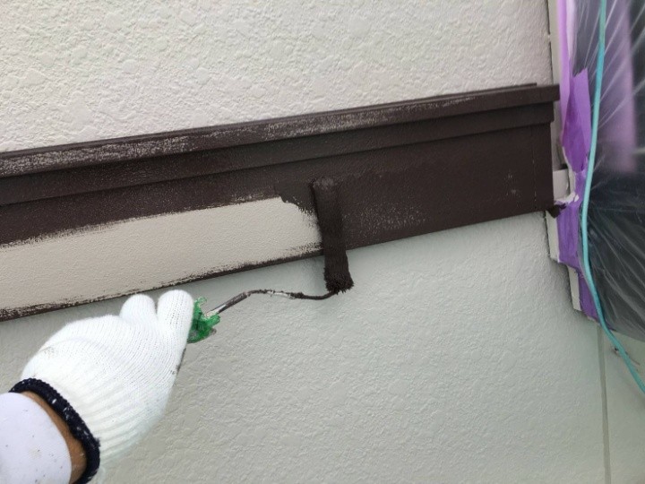 付帯部の塗装