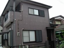 市原市五井　屋根外壁塗装　タイル調サイディング