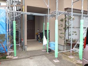 袖ヶ浦市の外壁塗装現場点検｜袖ヶ浦市 Ｗ様邸