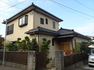 お茶室のあるお住まいの外装工事　習志野市谷津