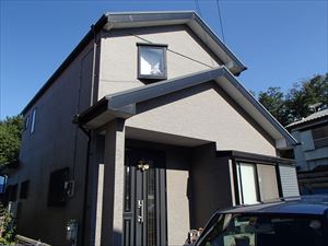 水系シリコン塗料での外壁塗装・屋根塗装　白蟻調査　千葉市仁戸名町