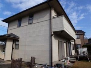 千葉市にて屋根塗装、外壁塗装工事の調査とお見積り｜千葉市　O様邸