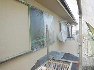 袖ケ浦市｜外壁塗装工事前の下準備3