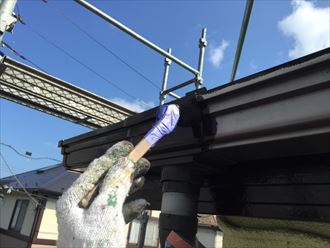 千葉市 雨樋塗装