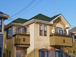 カラーシミュレーション　屋根の塗装　千葉県