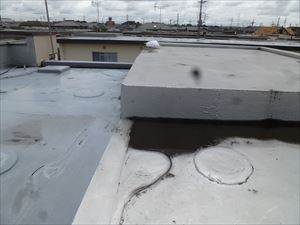 屋上シート防水の調査にお伺いいたしました。｜八千代市