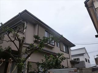 船橋市にて屋根外壁塗装工事の調査とお見積もり│船橋市　I様邸