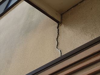 外壁のクラックは要注意｜木更津市