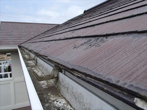 屋根塗装・外壁塗装工事の状況になります。｜緑区あすみが丘