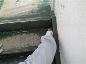店舗、屋外階段防水塗装工事になります。｜千葉市