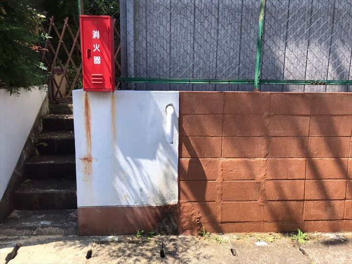 鎌ケ谷市鎌ケ谷で行ったブロック塀塗装工事と下地補修の工程紹介