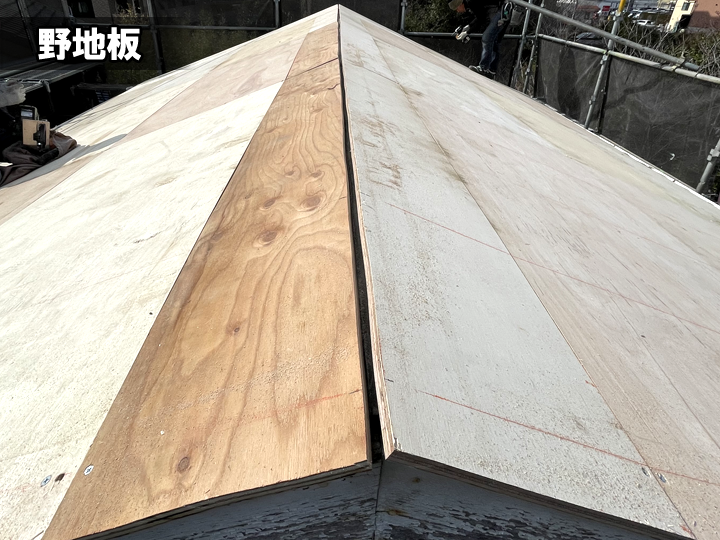 屋根の土台「野地板」とは？役割・劣化症状をやさしく解説