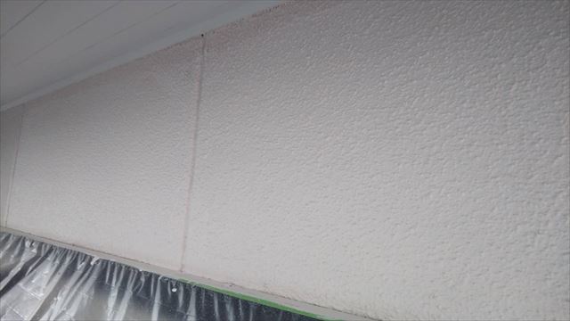 外壁の上塗り完了