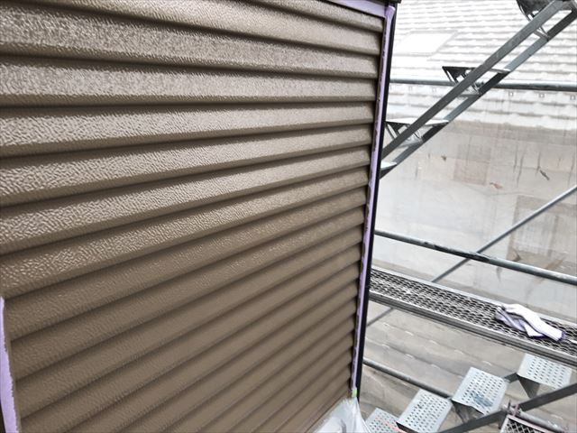 雨戸の塗装、完了です