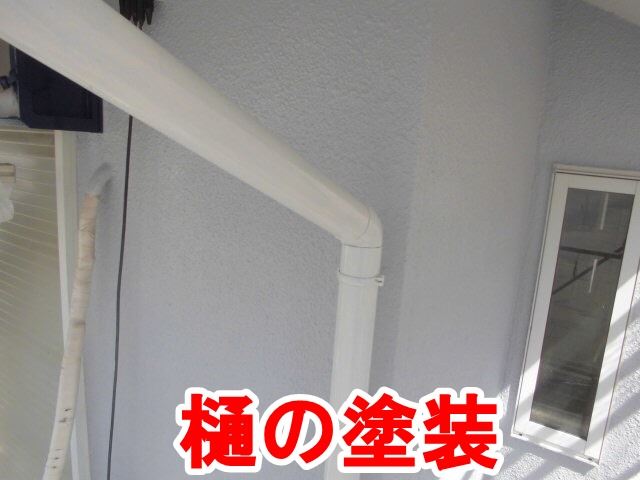 樋の塗装
