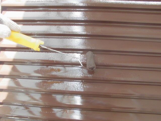 小牧市古雅にて外壁塗装（トタン・基礎）を実施しました