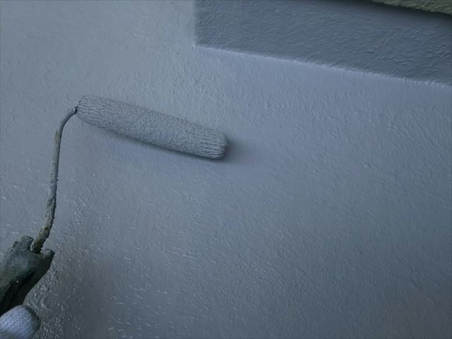 春日井市押沢台でリボール式防水Ｒ－Ａ圧着工法で防水工事です