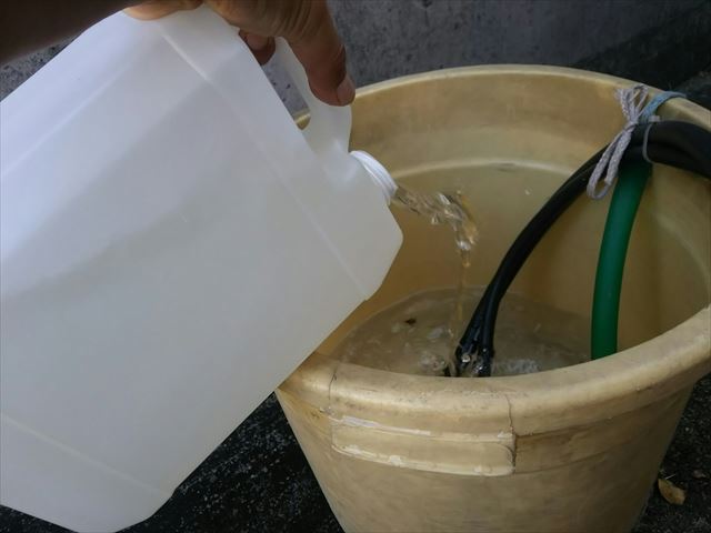 バイオ洗浄と高圧水洗浄
