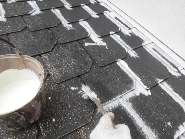 屋根の補修です