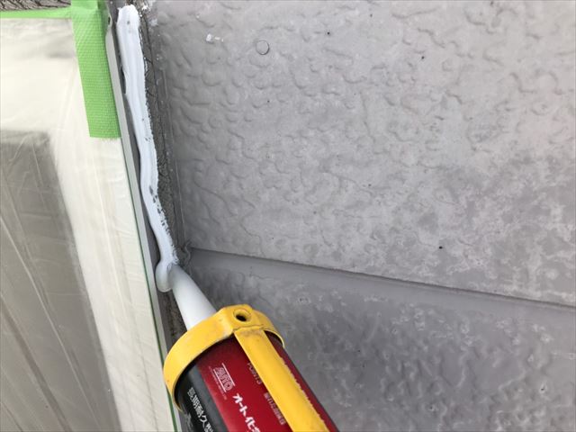 窓まわりの増し打ち